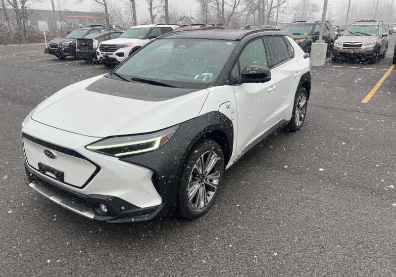 Cosmic White 2023 Subaru Solterra Touring AWD SUV / Crossover All-Wheel Drive 1-Speed Automatic