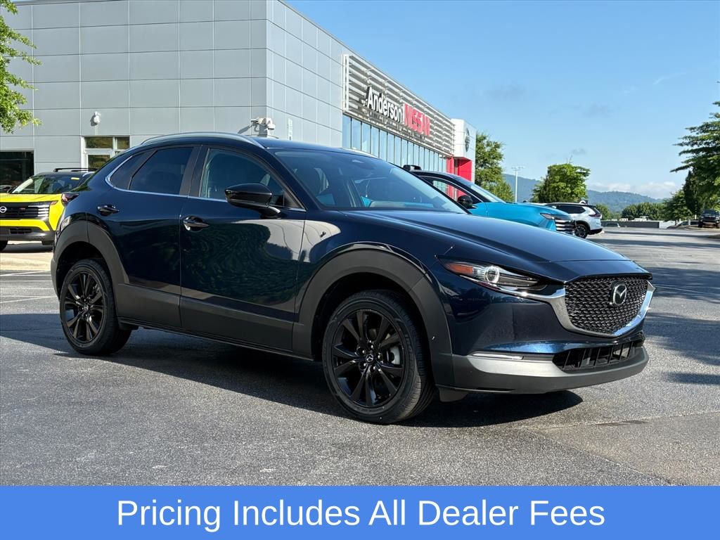 Deep Crystal Blue Mica 2024 Mazda CX-30 2.5 S Select Sport AWD SUV / Crossover All-Wheel Drive 6-Speed Automatic