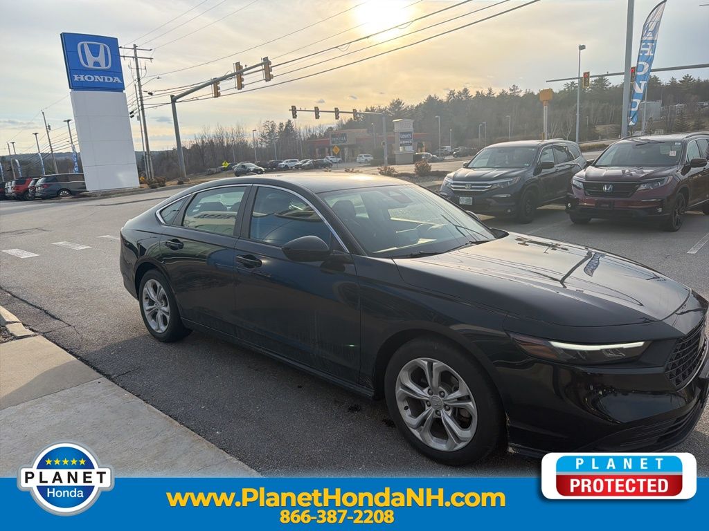 Gray 2025 Honda Accord LX FWD Sedan Front-Wheel Drive Continuously Variable Transmission