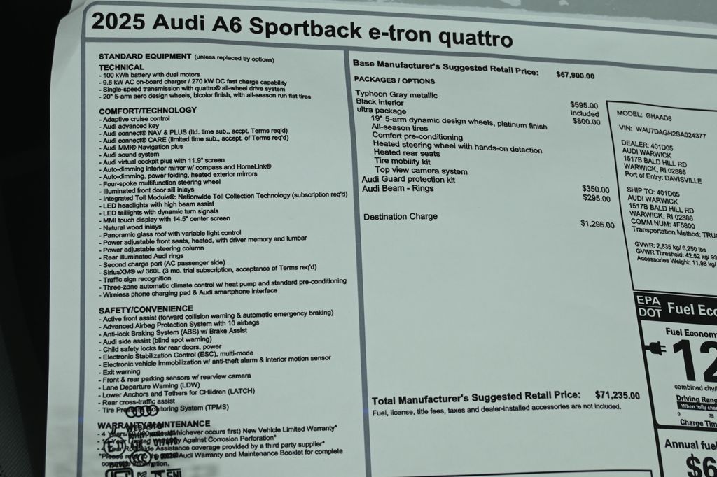 Thumbnail: 2025 Audi A6 - 30