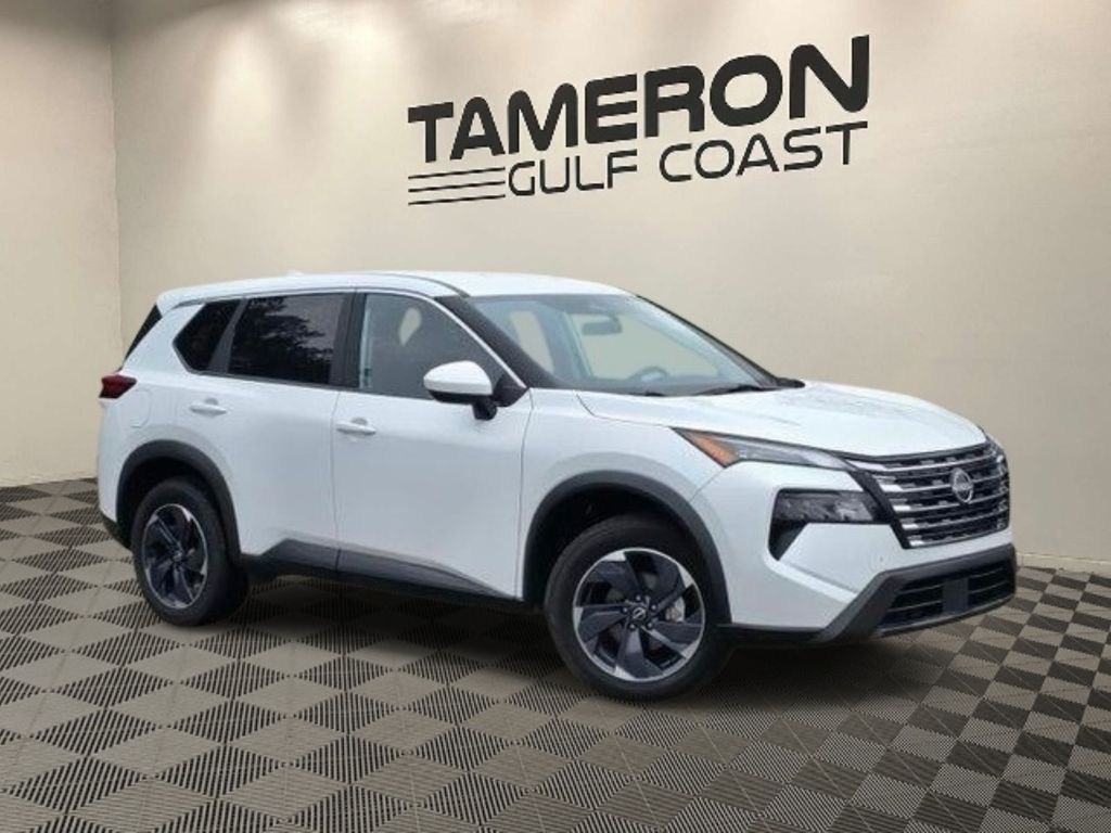 Everest White Pearl 2024 Nissan Rogue SV FWD SUV / Crossover Front-Wheel Drive Continuously Variable Transmission