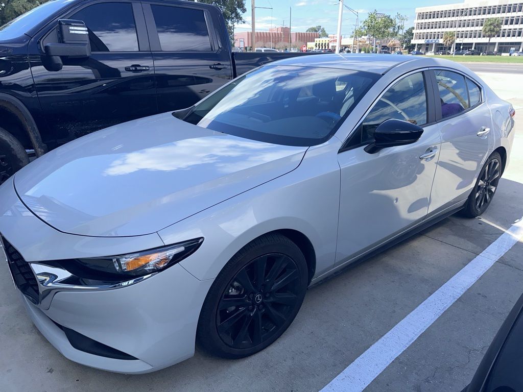 Ceramic Metallic 2024 Mazda MAZDA3 2.5 S Select Sport FWD Sedan Front-Wheel Drive 6-Speed Automatic