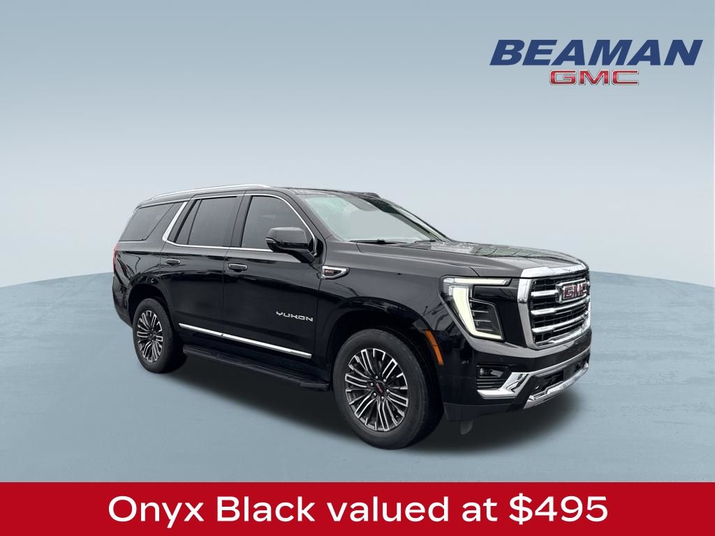 Onyx Black 2025 GMC Yukon SUV / Crossover Four-Wheel Drive