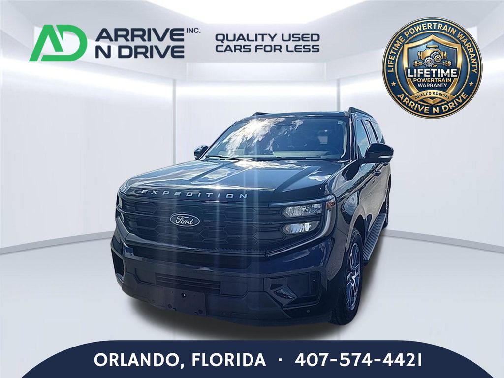Black Metallic 2025 Ford Expedition SUV / Crossover Four-Wheel Drive Automatic