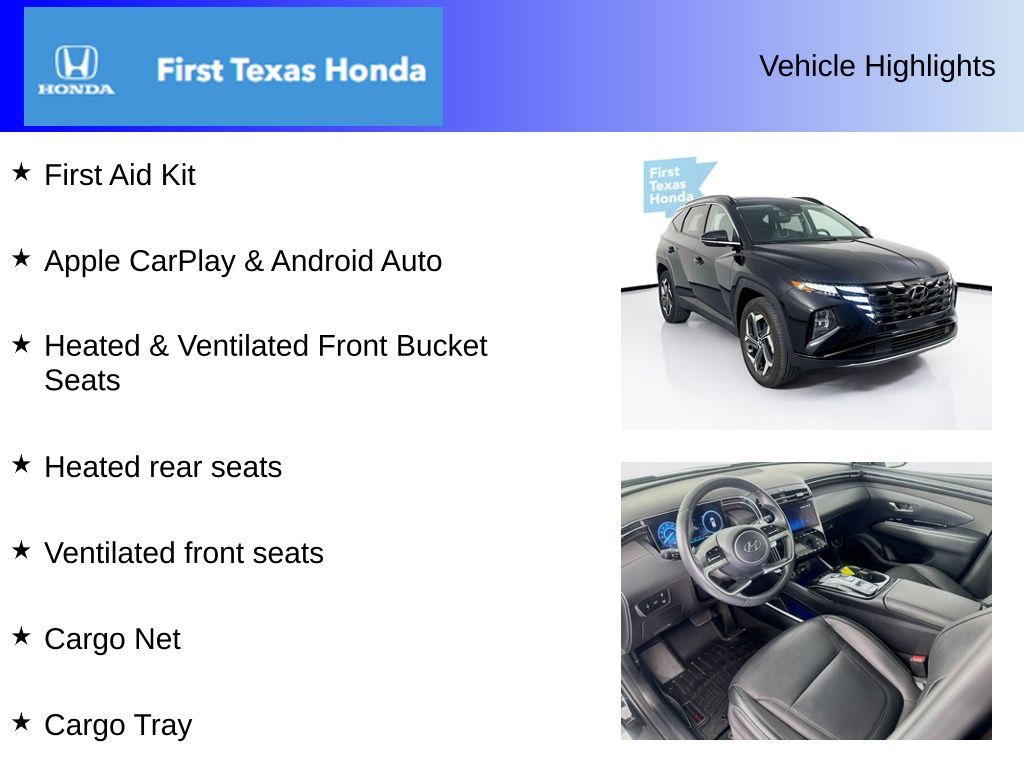 Used Car 2023 Hyundai Tucson Hybrid  Limited For Sale In Austin, Texas