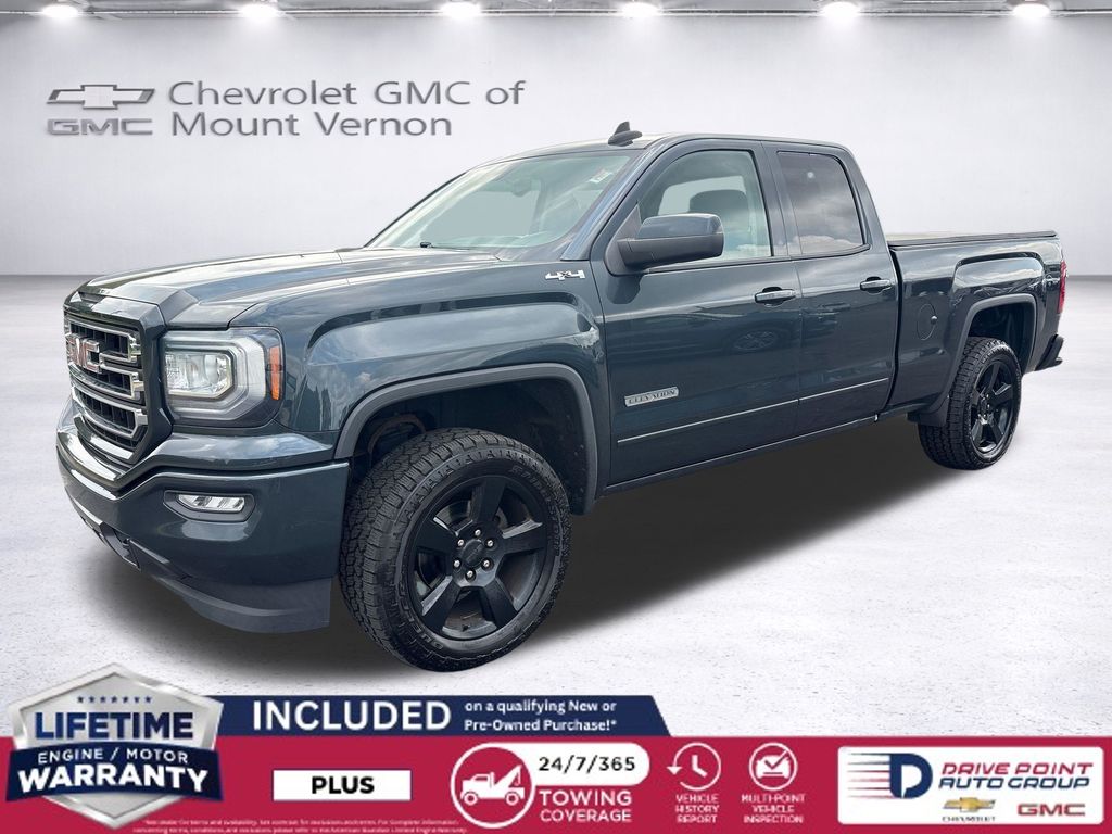 Gray 2018 GMC Sierra 1500 Pickup Truck Four-Wheel Drive 6-Speed Automatic Overdrive