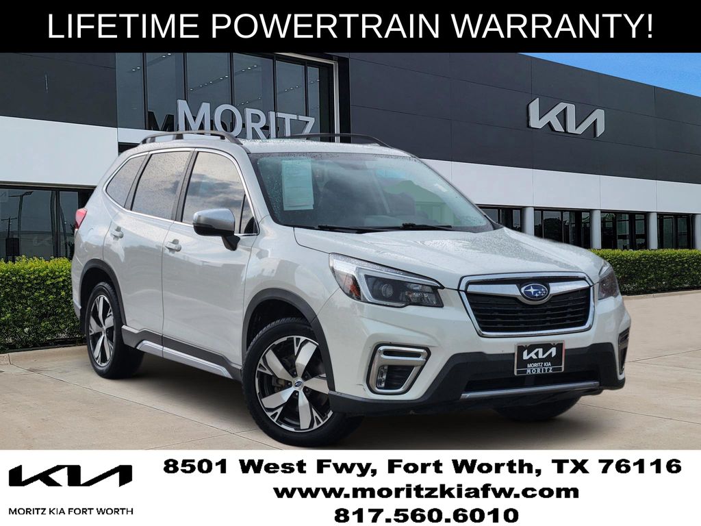 Crystal White Pearl 2021 Subaru Forester SUV / Crossover All-Wheel Drive Continuously Variable Transmission