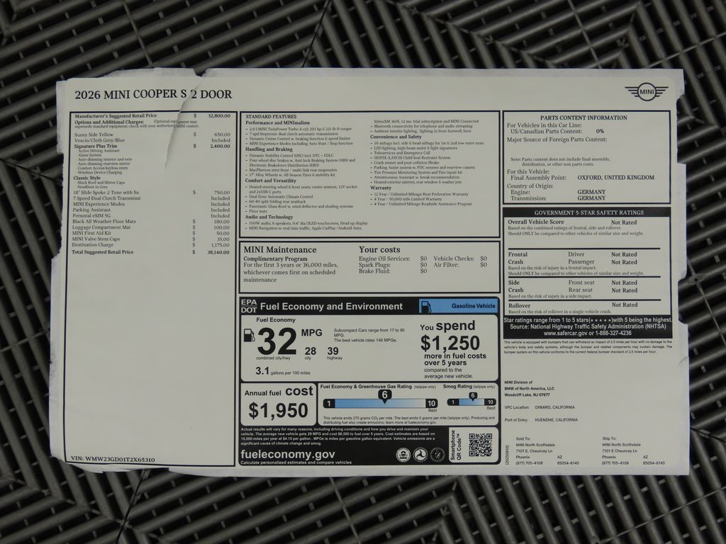 Thumbnail: 2026 MINI Cooper - 9