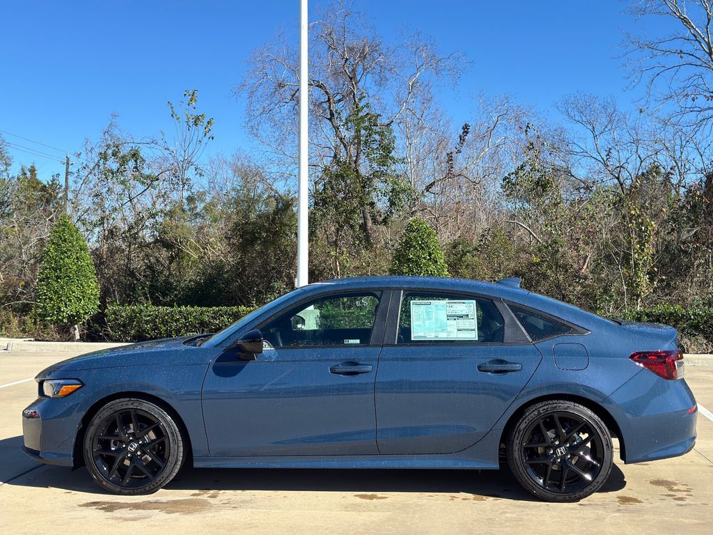 2026 Honda Civic Sport Blue at Classic Honda Galveston