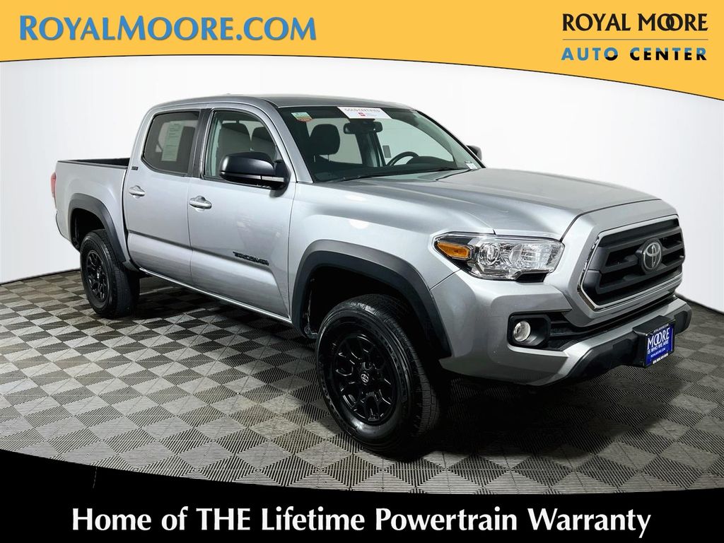 Celestial Silver Metallic 2023 Toyota Tacoma Pickup Truck 4X2 6-Speed Automatic