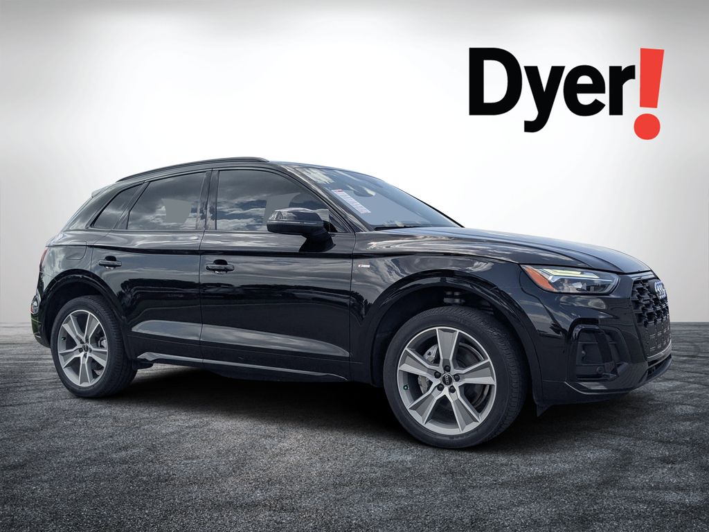 Mythos Black Metallic 2025 Audi Q5 SUV / Crossover All-Wheel Drive 7-Speed Automatic