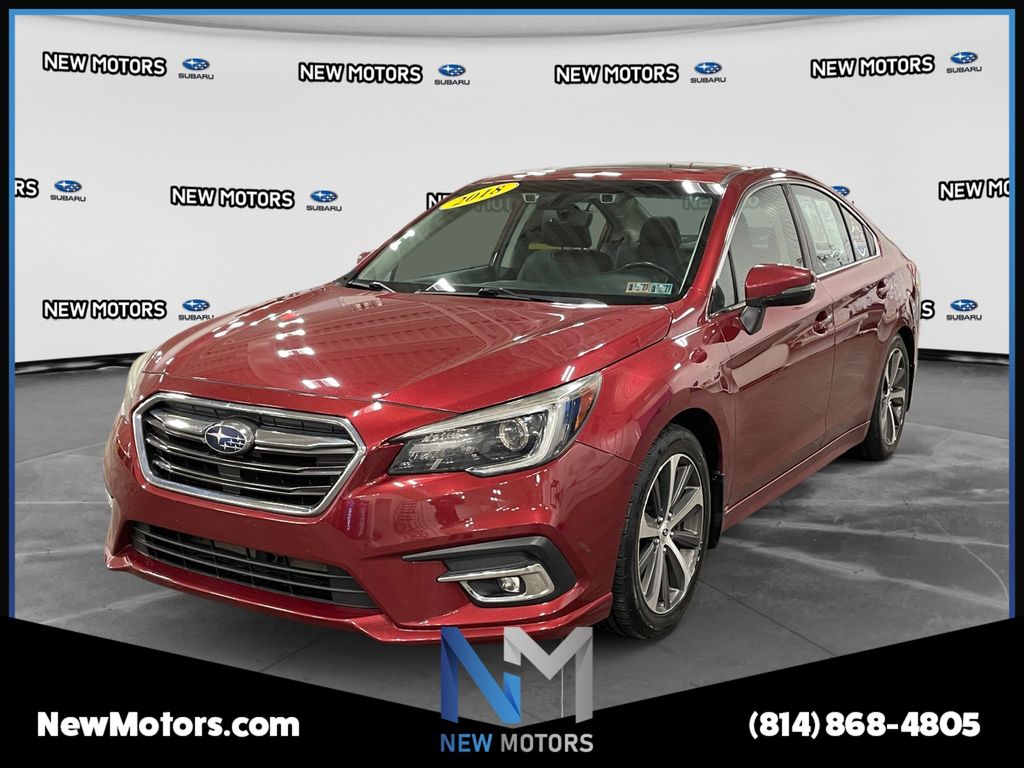 Crimson Red Pearl 2018 Subaru Legacy Sedan All-Wheel Drive Continuously Variable Transmission