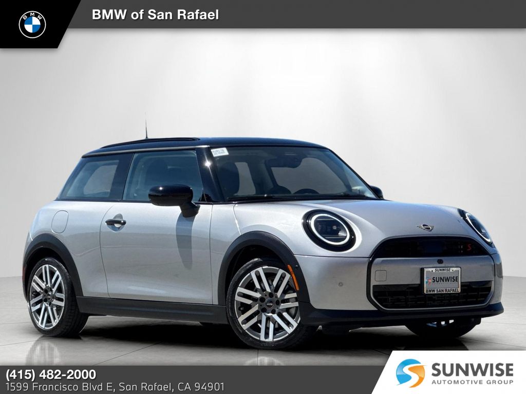 Silver 2025 MINI Cooper Hatchback 7-Speed Automatic