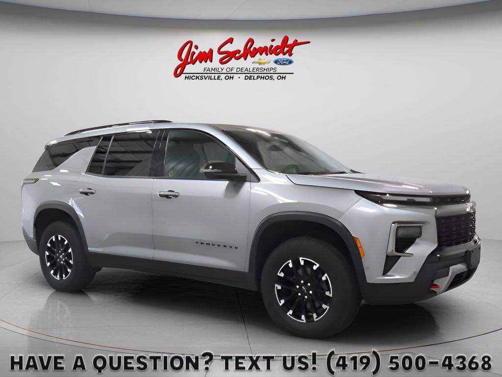 Sterling Gray Metallic 2025 Chevrolet Traverse SUV / Crossover Four-Wheel Drive 8-Speed Automatic