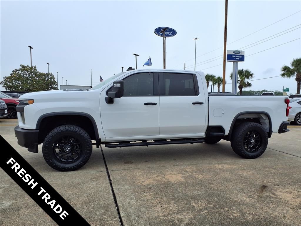 2021 Chevrolet Silverado 2500HD Work Truck White at Wharton Chevrolet GMC