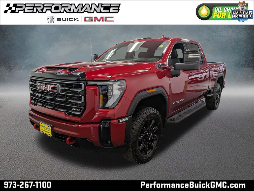 Volcanic Red Tintcoat 2026 GMC Sierra 3500HD Pickup Truck Four-Wheel Drive Automatic