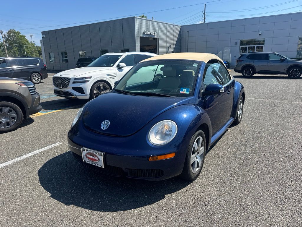 Blue 2006 Volkswagen Beetle Convertible Front-Wheel Drive 