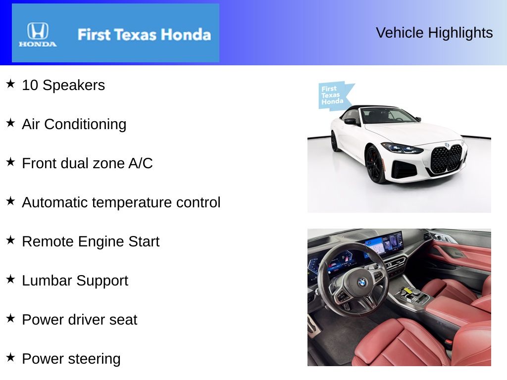 Used Car 2024 Bmw 4 Series  M440i For Sale Under $60,000 In Austin, Texas