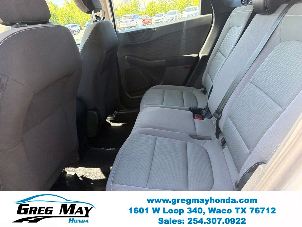 2020 Ford Escape S White at Greg May Honda