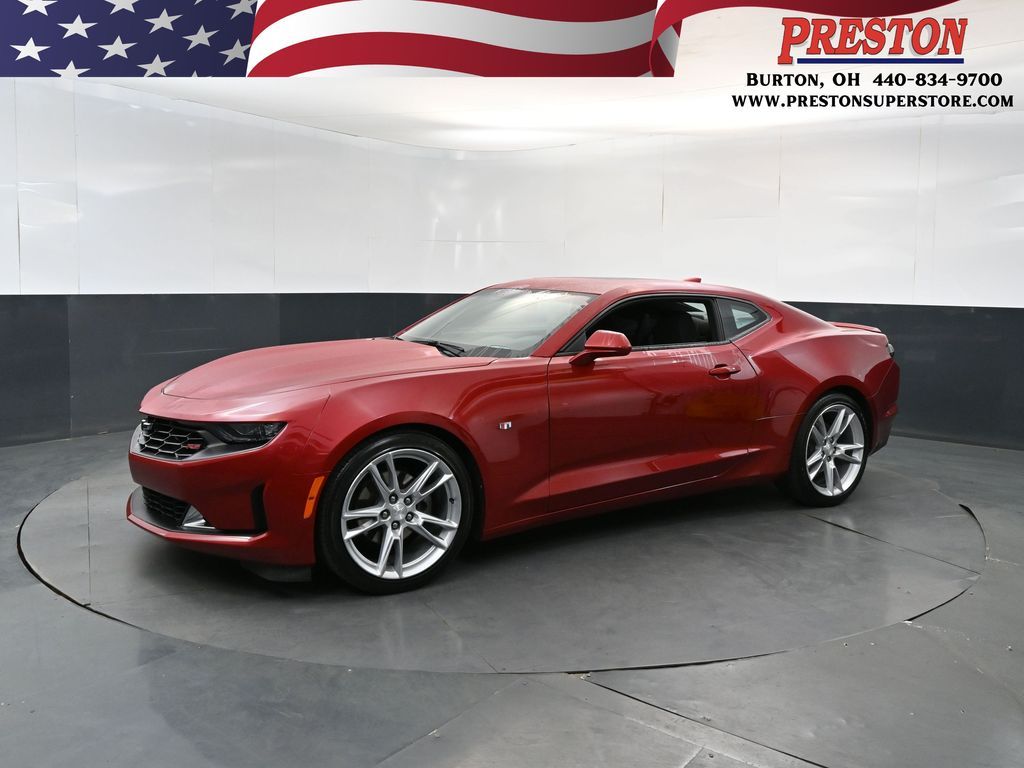 Garnet Red Tintcoat 2019 Chevrolet Camaro Coupe Rear-Wheel Drive 8-Speed Automatic