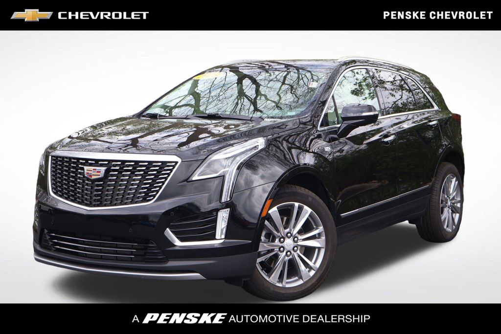 Stellar Black Metallic 2023 Cadillac XT5 Premium Luxury AWD SUV / Crossover Four-Wheel Drive 9-Speed Automatic