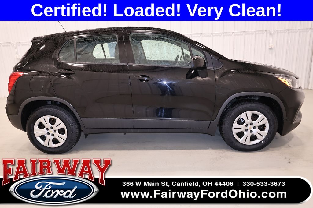 Mosaic Black Metallic 2018 Chevrolet Trax LS FWD SUV / Crossover Front-Wheel Drive 6-Speed Automatic