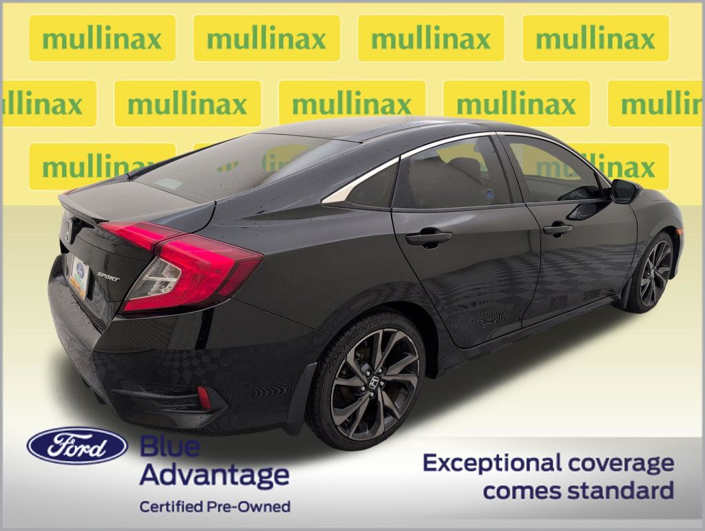 Certified Used 2020 Black Honda Sport image 3