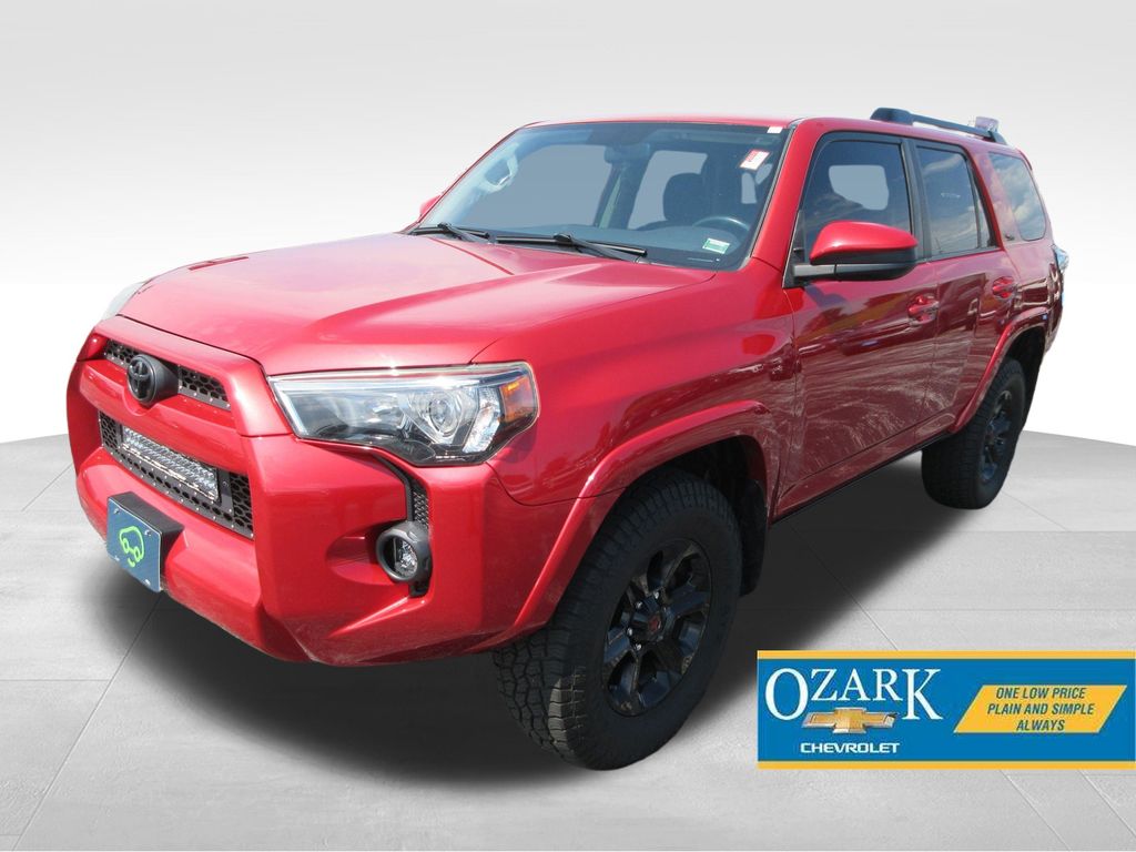 Barcelona Red Metallic 2018 Toyota 4Runner SUV / Crossover Four-Wheel Drive 5-Speed Automatic Overdrive