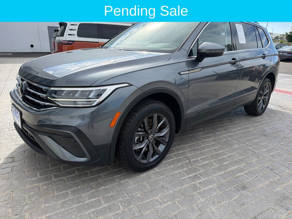 Platinum Gray Metallic 2022 Volkswagen Tiguan SUV / Crossover All-Wheel Drive 8-Speed Automatic