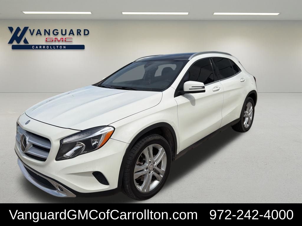Cirrus White 2017 Mercedes-Benz GLA 250 4MATIC SUV / Crossover All-Wheel Drive 7-Speed Automatic
