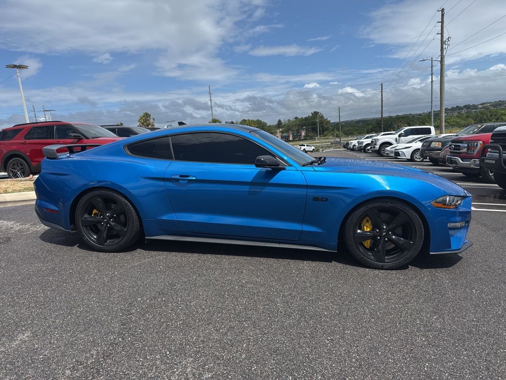 Velocity Blue Metallic 2021 Ford Mustang GT Coupe RWD Coupe Rear-Wheel Drive Automatic
