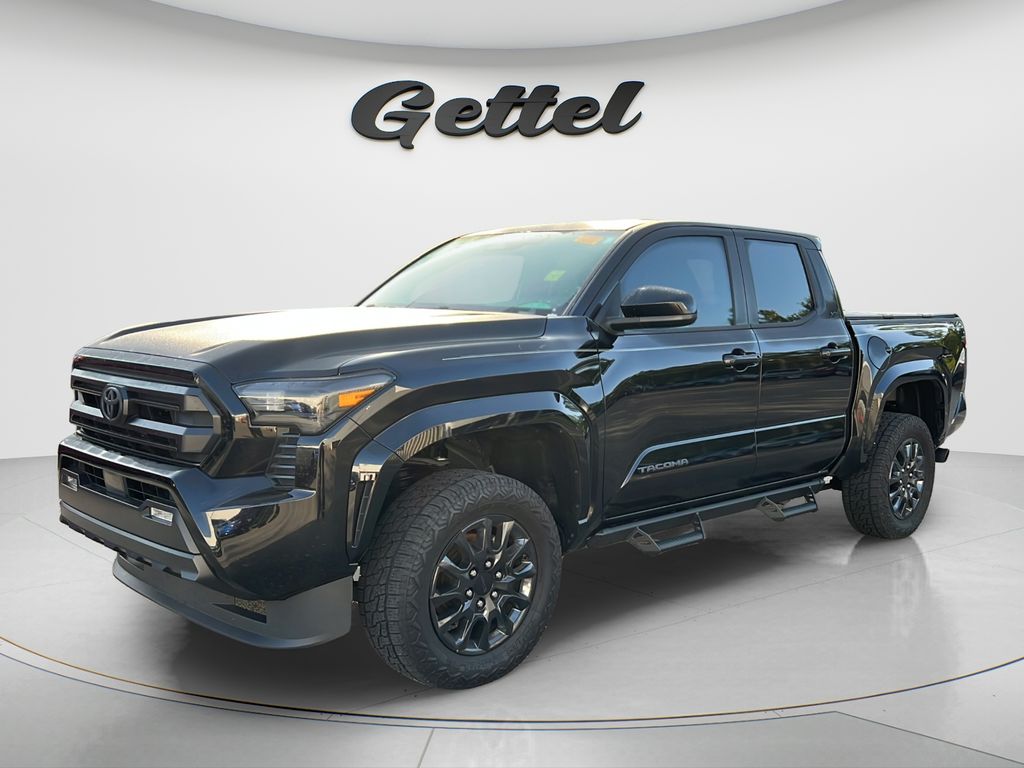 Black 2024 Toyota Tacoma Pickup Truck Four-Wheel Drive 8-Speed Automatic