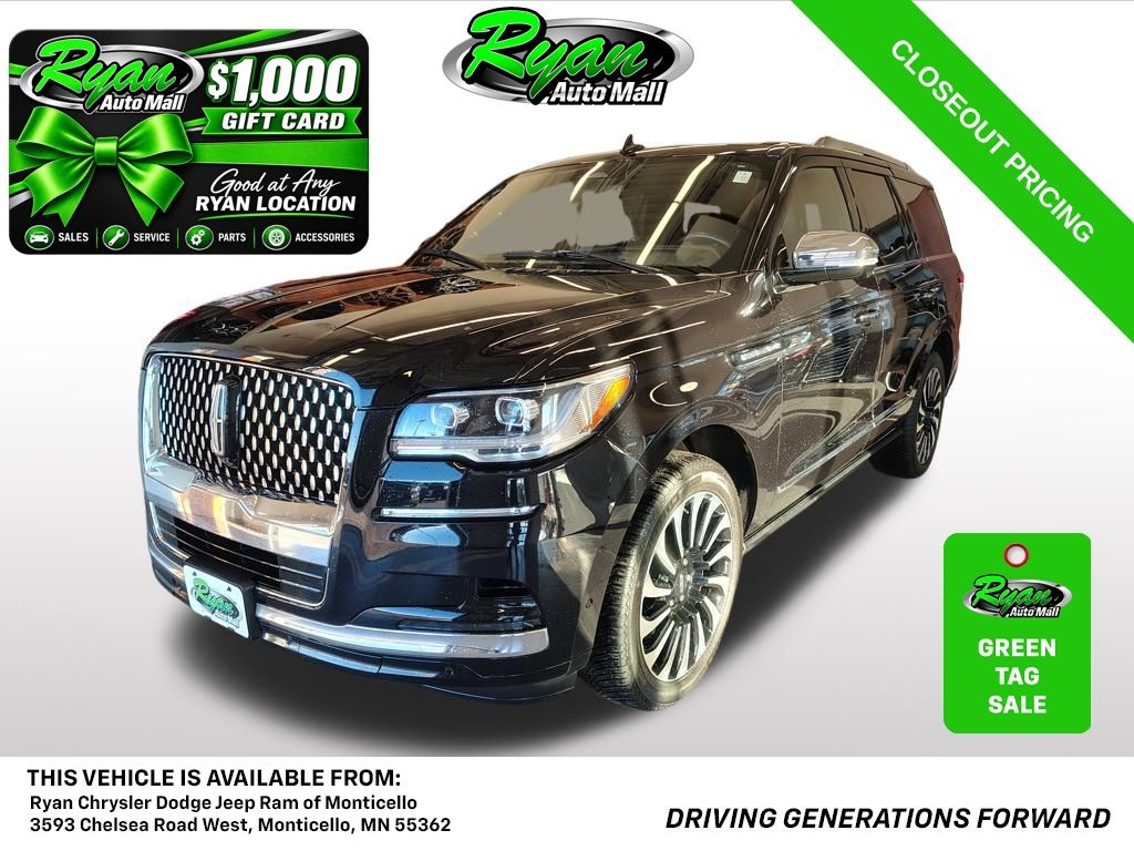 Black Metallic 2023 Lincoln Navigator SUV / Crossover Four-Wheel Drive 10-Speed Automatic
