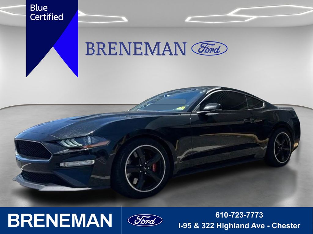 Shadow Black 2019 Ford Mustang Coupe Rear-Wheel Drive 6-Speed Manual