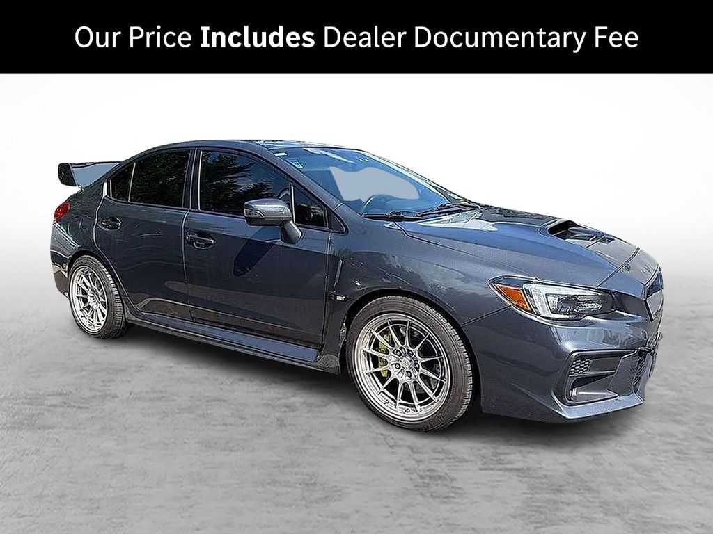 Magnetite Gray Metallic 2021 Subaru WRX STI Sedan All-Wheel Drive 6-Speed Manual