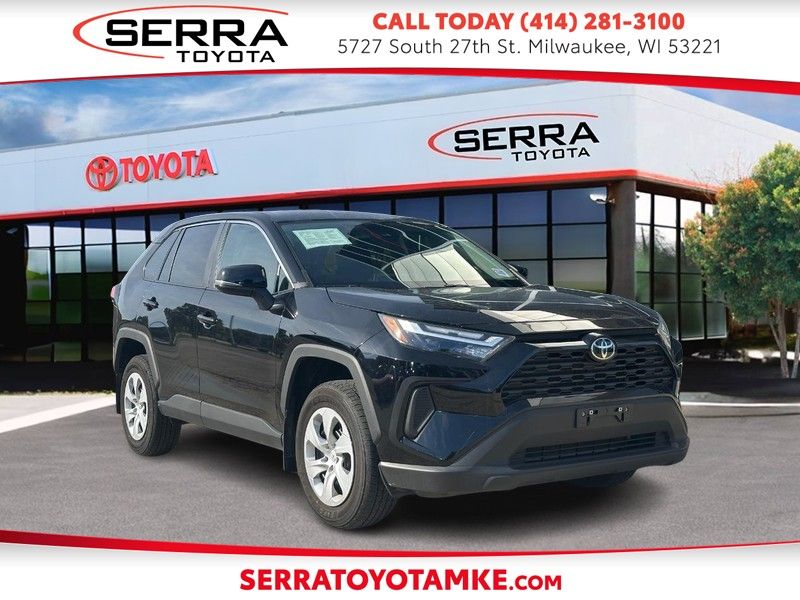 Midnight Black Metallic 2025 Toyota RAV4 SUV / Crossover Front-Wheel Drive 8-Speed Automatic