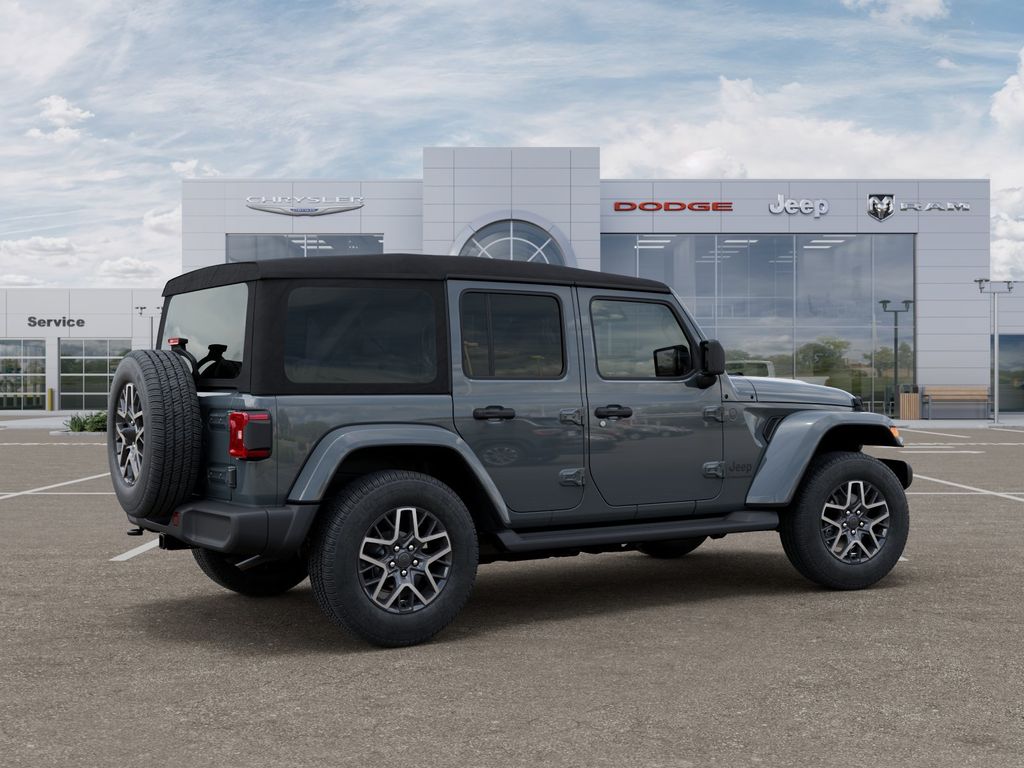 New 2026 Gray Jeep Sahara image 4