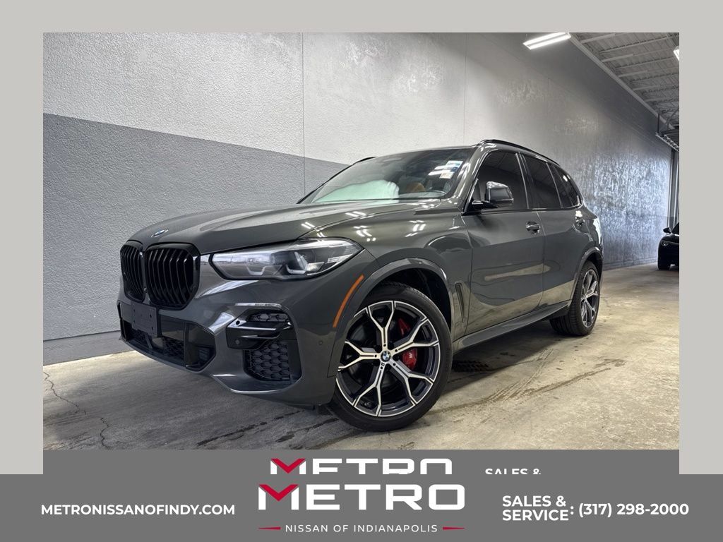 Gray 2022 BMW X5 SUV / Crossover All-Wheel Drive 8-Speed Automatic