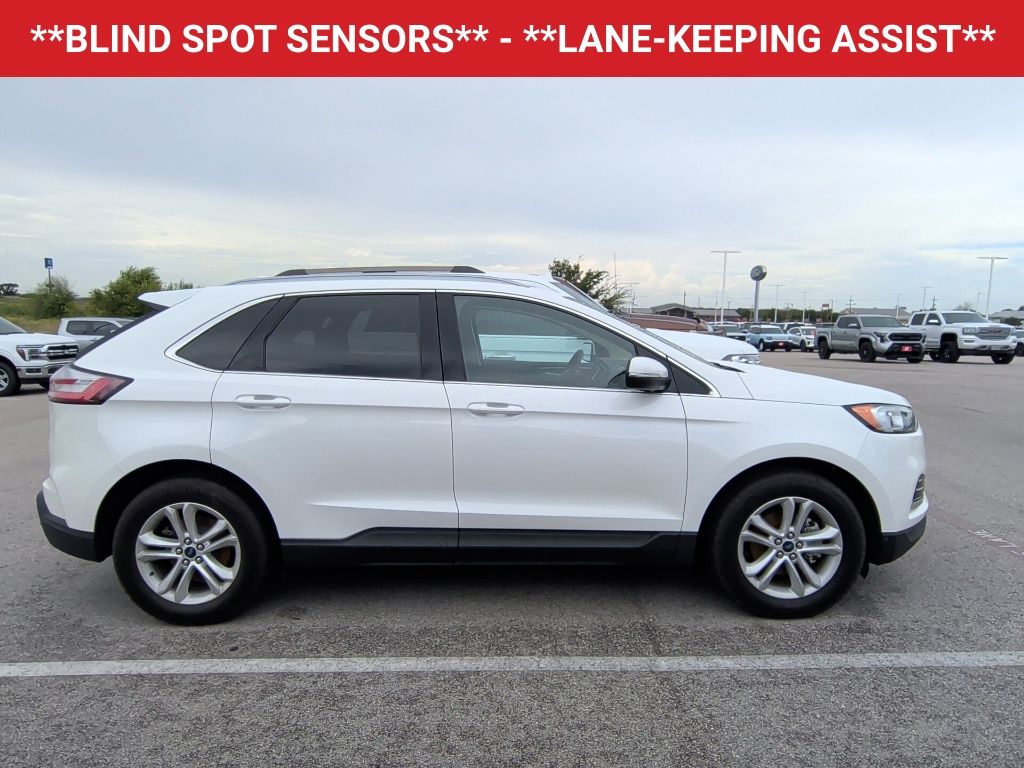 2020 Ford Edge SEL White at DeMontrond Ford