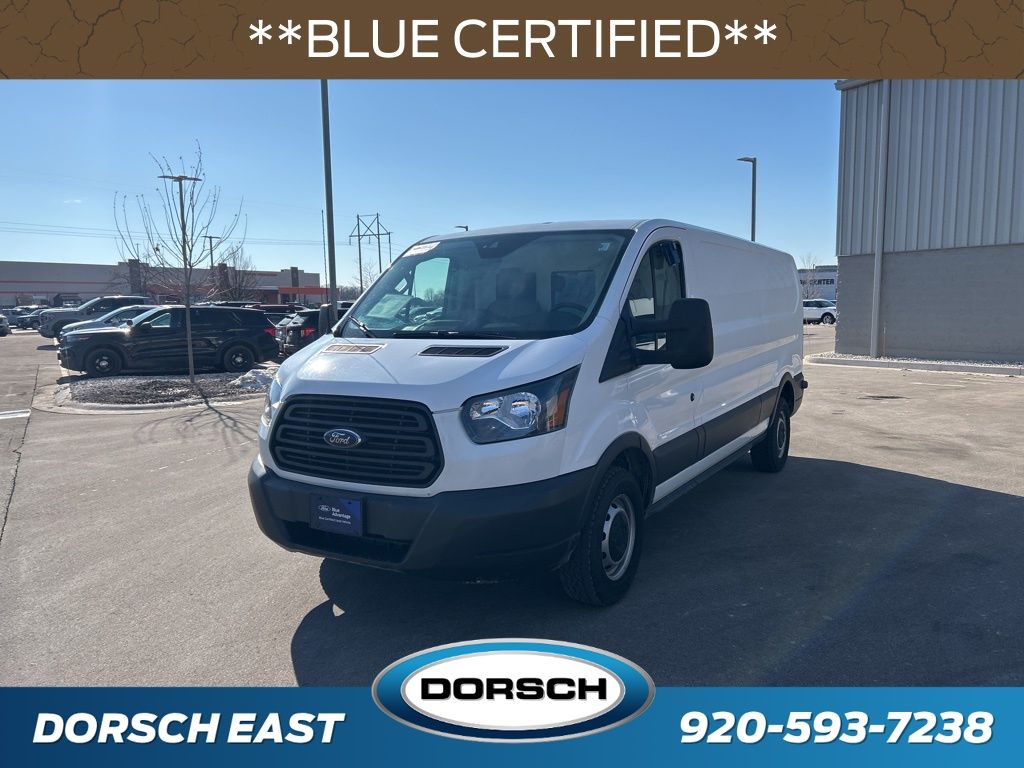 Oxford White 2017 Ford Transit Cargo 250 3dr LWB Low Roof Cargo Van with 60/40 Passenger Side Doors Van Rear-Wheel Drive 6-Speed Automatic Overdrive