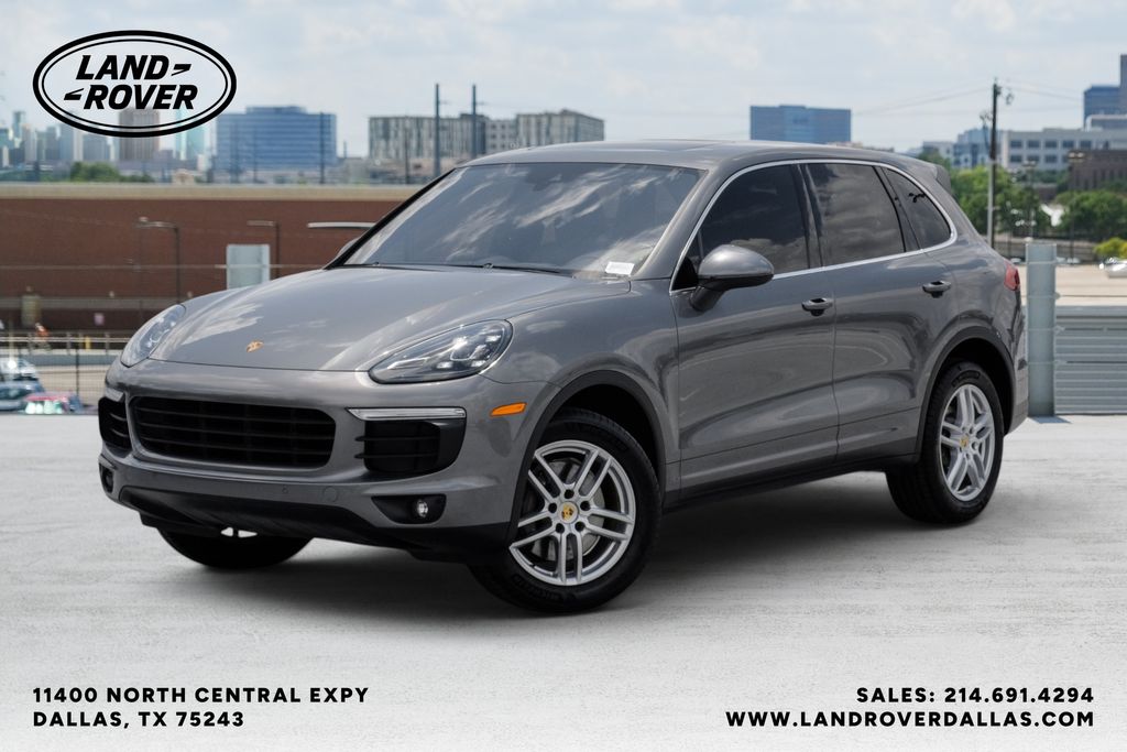 Gray (Meteor Grey Metallic) 2018 Porsche Cayenne SUV / Crossover 8-Speed Automatic