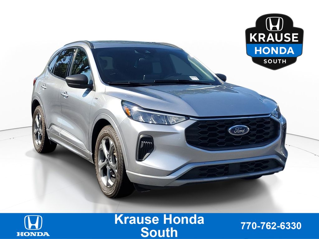 Silver Metallic 2023 Ford Escape SUV / Crossover Front-Wheel Drive 8-Speed Automatic