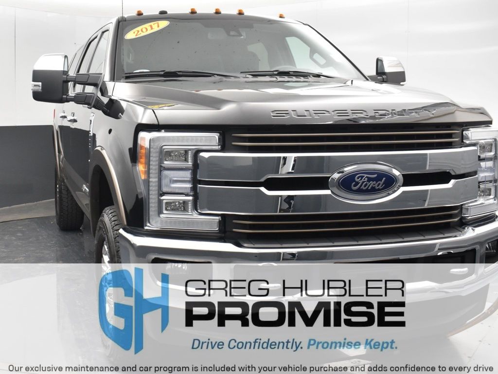 Black 2017 Ford F-250 Super Duty Pickup Truck Four-Wheel Drive 6-Speed Automatic