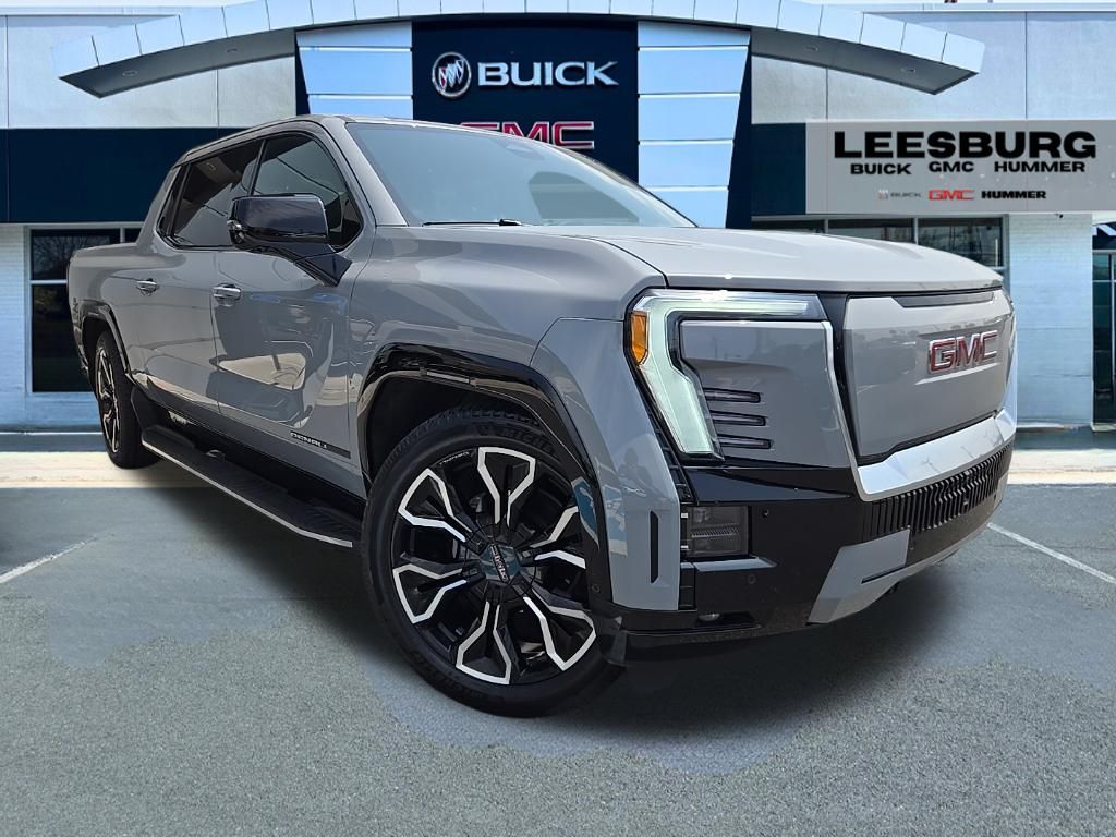 Thunderstorm Gray 2026 GMC Sierra EV Pickup Truck All-Wheel Drive 1-Speed Automatic