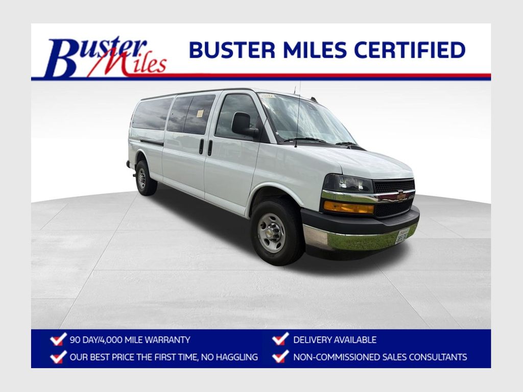 Summit White 2024 Chevrolet Express Van Rear-Wheel Drive 8-Speed Automatic Overdrive