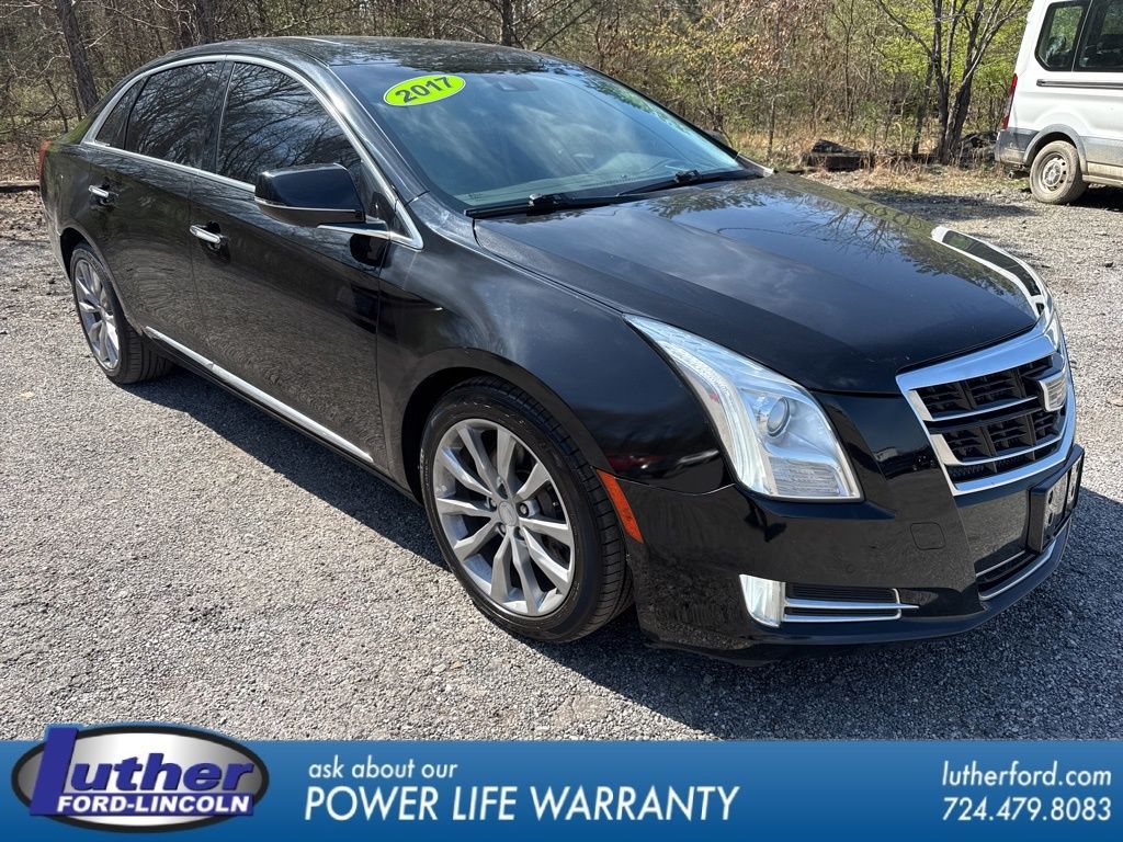 Stellar Black Metallic 2017 Cadillac XTS Premium Luxury AWD Sedan All-Wheel Drive 6-Speed Automatic