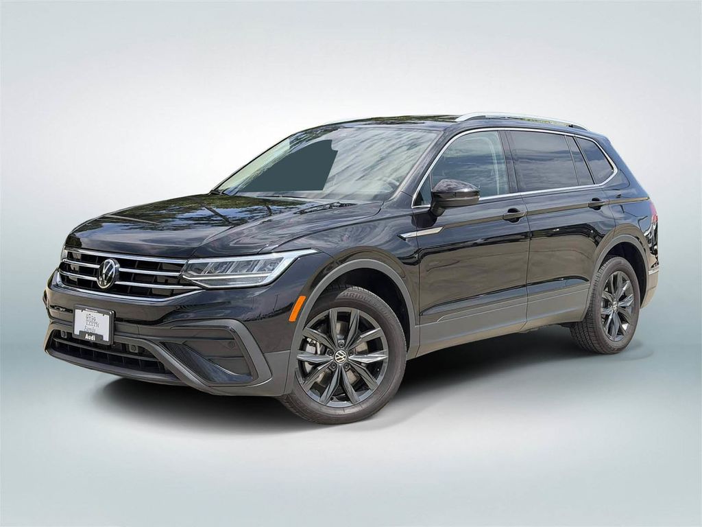 Deep Black 2024 Volkswagen Tiguan SE FWD SUV / Crossover Front-Wheel Drive 8-Speed Automatic