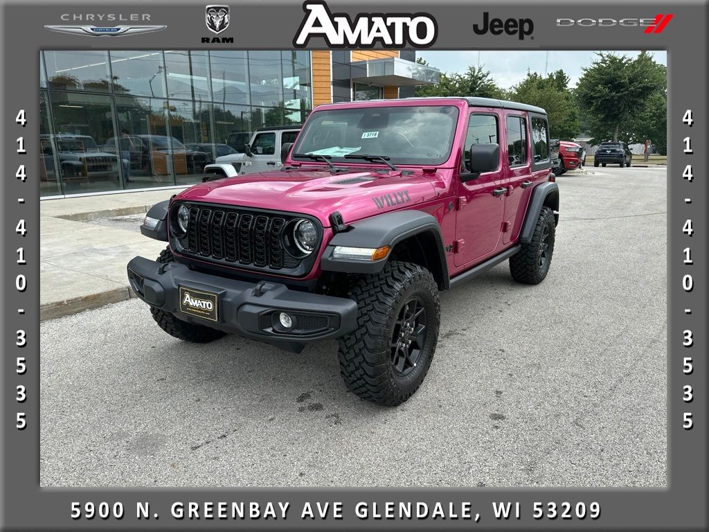 Tuscadero Pearlcoat 2026 Jeep Wrangler SUV / Crossover Four-Wheel Drive 8-Speed Automatic