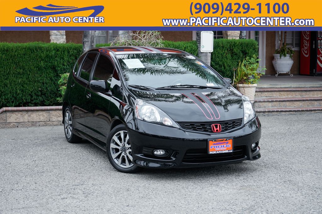 Black 2013 Honda Fit Hatchback Front-Wheel Drive 5-Speed Automatic