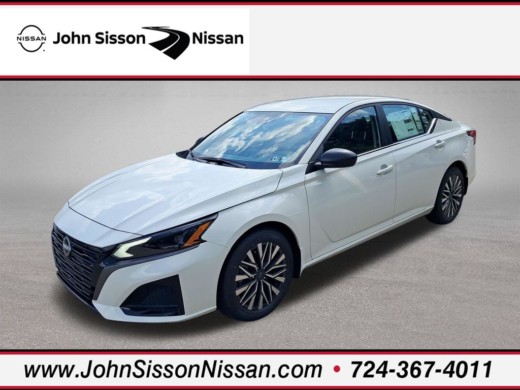 2026 Nissan Altima 2.5 SV White at John Sisson Motors